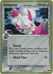 Zangoose (Delta Species) - 15 - Common - Mirror Holo