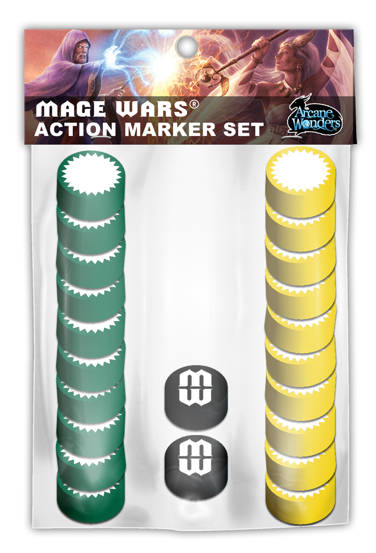 Mage Wars Action Markers Set