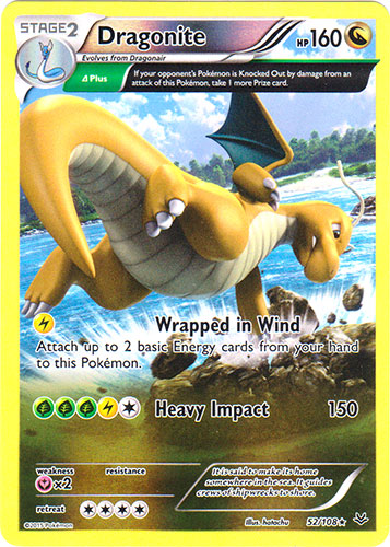 RARE Dragonite buy Holo NM Pokémon Card