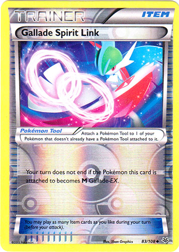 Gallade Spirit Link - 83/108 - Uncommon - Reverse Holo Gallade Spirit Link - 83/108 - Uncommon - Reverse Holo