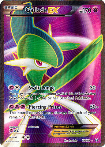 Gallade-EX - 99/108 - Full Art EX