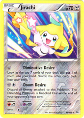 Jirachi - 42/108 - Holo Rare - Reverse Holo