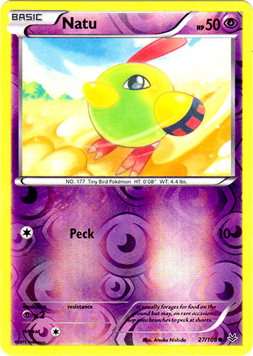 Natu - 27/108 - Common - Reverse Holo