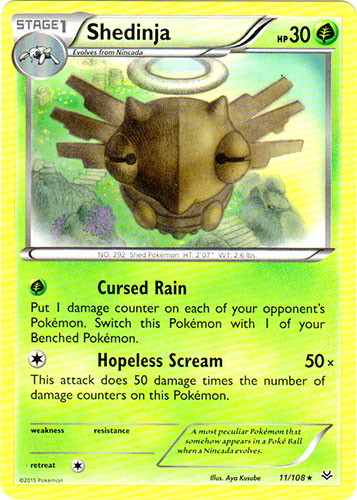 Shedinja - 11/108 - Rare