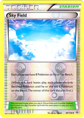 Sky Field - 89/108 - Uncommon - Reverse Holo