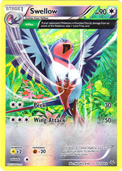 Swellow - 72/108 - Holo Rare - Reverse Holo