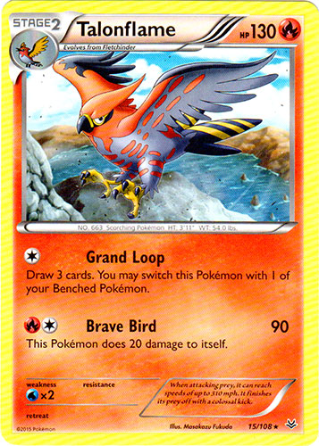 Talonflame - 15/108 - Rare