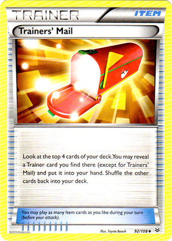 Trainers Mail - 92/108 - Uncommon