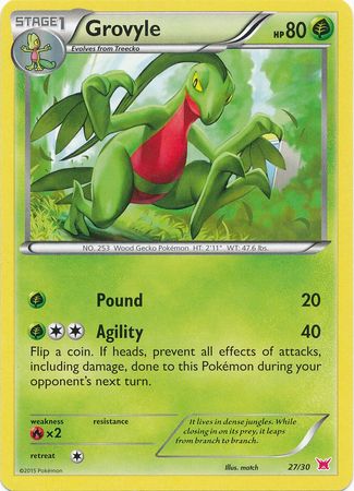 Grovyle - 27/30 - XY Trainer Kit (Latias)