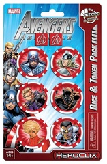 Avengers Assemble Dice and Token Pack - Captain America