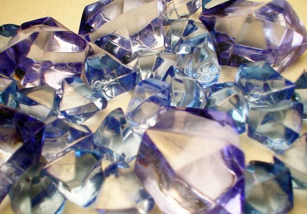 Gaming Crystals: Crystalline Counters (5/25) [Large/Small Blue]