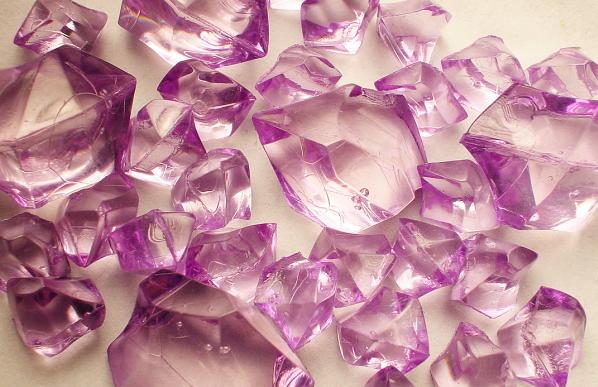 Gaming Crystals: Crystalline Counters (5/25) [Large/Small Purple]