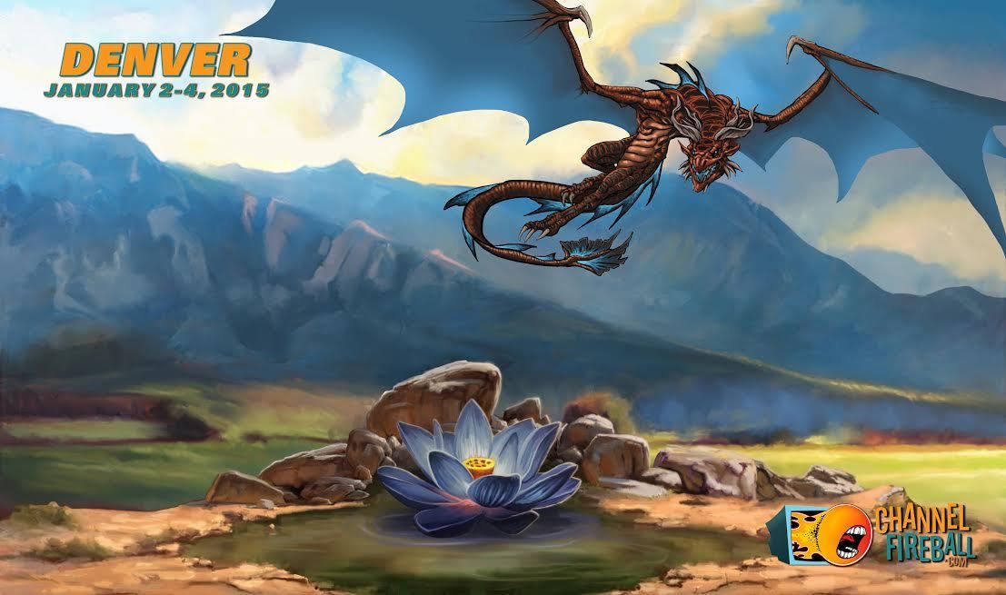 MTG Grand Prix Denver Christopher Rush Playmat