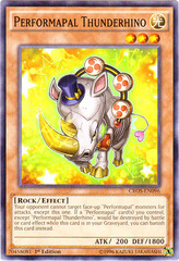 Performapal Thunderhino - CROS-EN096 - Common - 1st Edition