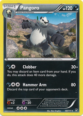 Pangoro - 68/111 - Cracked Ice Holo (XY Furious Fists Symbol)