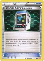 Pokemon Communication - 24/30 - BW Trainer Kit (Excadrill)