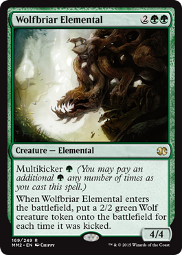 Wolfbriar Elemental - Foil