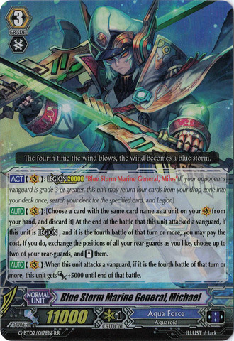 Blue Storm Marine General, Michael - G-BT02/017EN - RR Blue Storm Marine General, Michael - G-BT02/017EN - RR