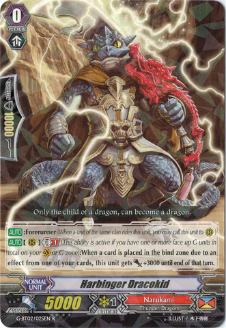 Harbinger Dracokid - G-BT02/025EN - R Harbinger Dracokid - G-BT02/025EN - R