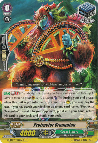 Protractor Orangutan - G-BT02/092EN - C