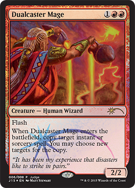 Dualcaster Mage - Foil DCI Judge Promo