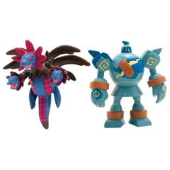 2-pack Small Figures - Golurk vs. Hydreigon