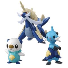 Pokemon 3-Pack - Oshawott Dewott Samurott