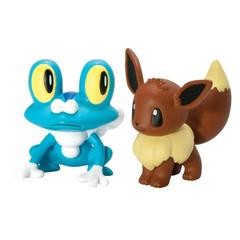 2-pack Small Figures - Froakie vs. Eevee