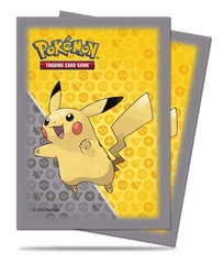 Ultra PRO Pokemon Sleeves 65ct Pack Pikachu Grey