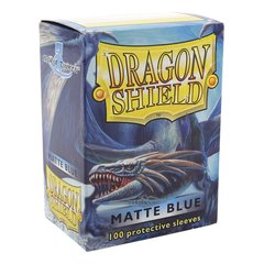 Dragon Shield - Blue - Matte Standard Size Sleeves (100 ct)