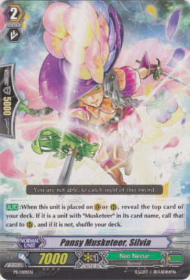 Pansy Musketeer, Sylvia - PR/0191EN - PR