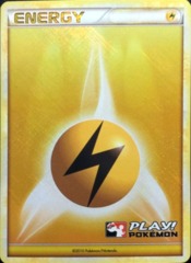 Lightning Energy - 2010 Crosshatch Holo Play! Pokemon Promo