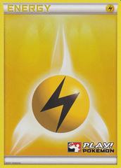 Lightning Energy Unnumbered Crosshatch Holo Promo - 2011 Play! Pokemon