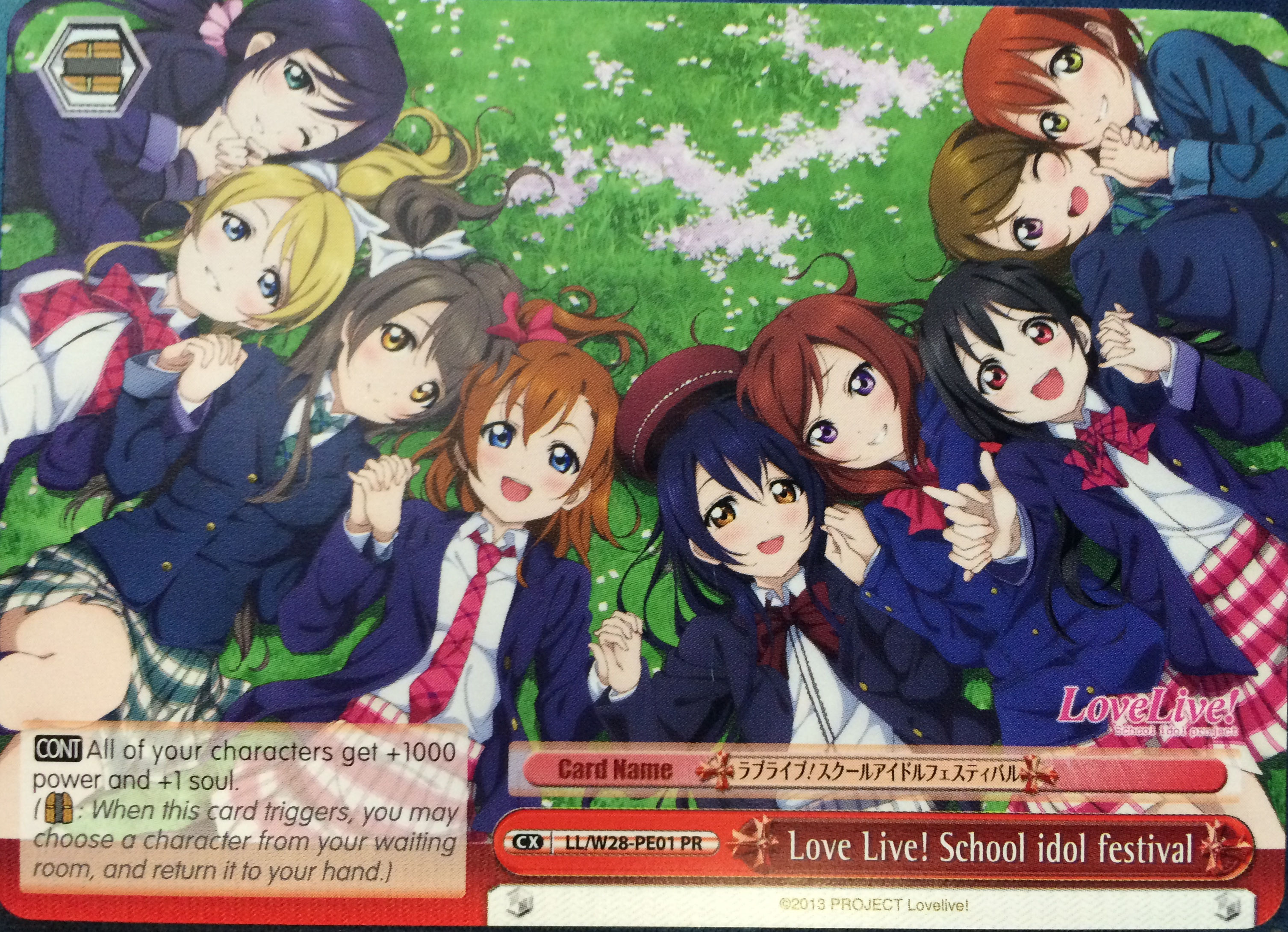 Love Live! School Idol Festival - LL/W28-PE01 - PR