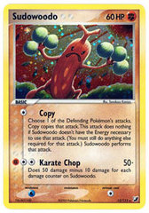 Sudowoodo - 15/115 - Promotional - Holo EX Unseen Forces Sneak Preview