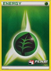 Grass Energy - 2011 Crosshatch Holo Play! Pokemon Promo