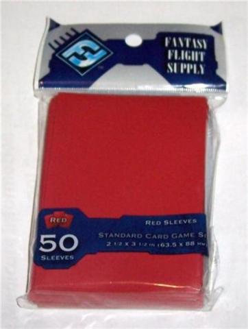 Fantasy Flight Games Red Standard Sized Sleeves