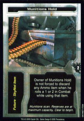 Munitions Hold