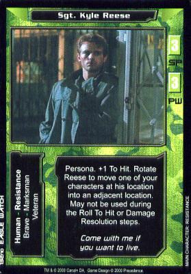 Sgt. Kyle Reese [3-3]