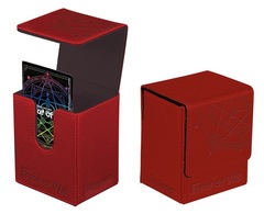 Ultra PRO Force of Will Flip Deck Box Red Card Back