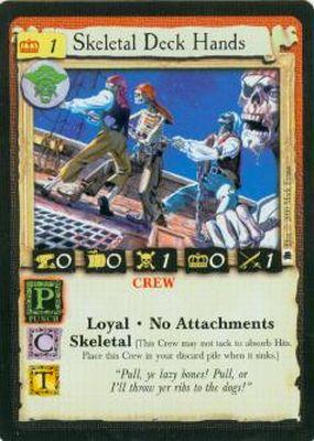 Skeletal Deck Hands