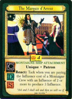 The Marquis dArrent