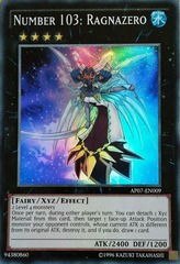 Number 103: Ragnazero - AP07-EN009 - Super Rare - Unlimited Edition