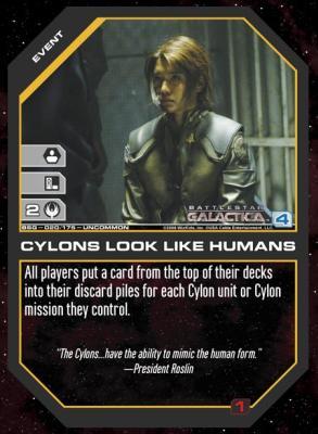 Cylons Look Like Humans