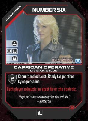 Number Six Caprican Operative