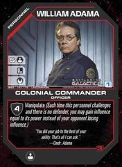 William Adama Colonial Commander