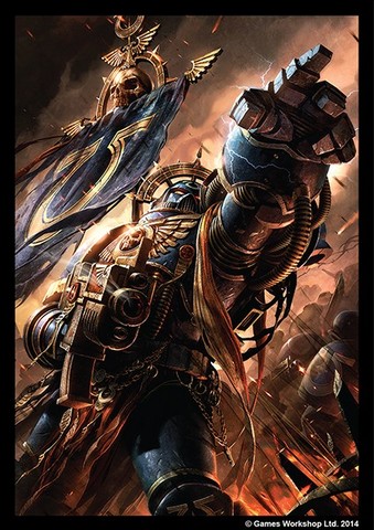 Fantasy Flight Games - Warhammer Art Sleeve: Space Marines