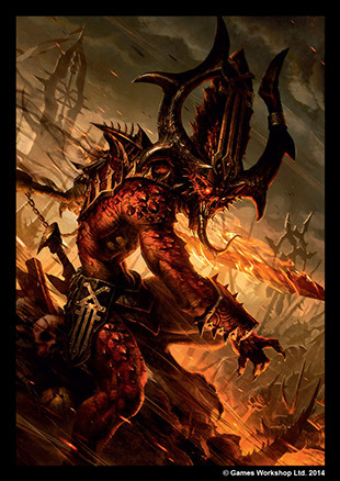 Fantasy Flight Games - Warhammer Art Sleeve: Chaos Daemons