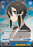 Shino Wishes to be Stronger - SAO/SE23-E28 - C - Foil