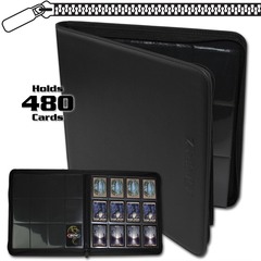 0083 BCW Z-Folio 12-Pocket LX Album - Black